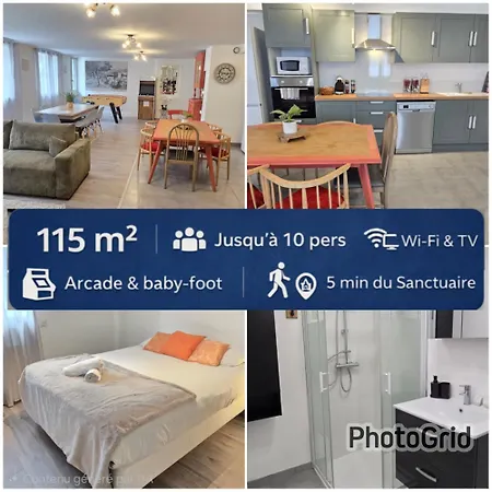 L'arcade Grand 10 Pers-400m Du Sanctuaire 3 2 Sdb Arcade Baby Foot Lourdes