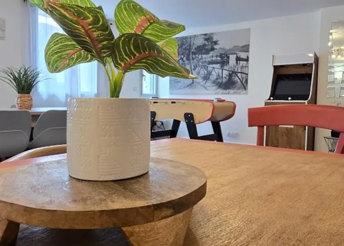 Apartment L'arcade Grand 10 Pers-400m Du Sanctuaire 3 2 Sdb Arcade Baby Foot Lourdes